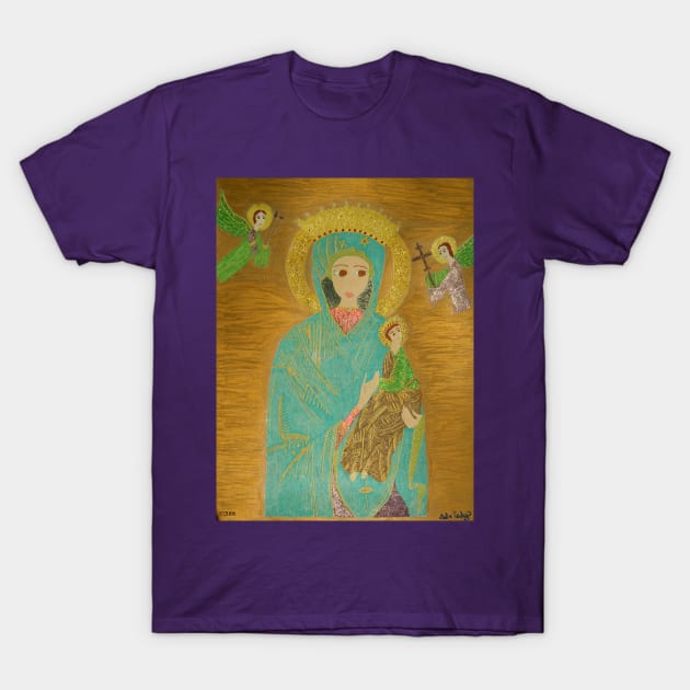 Our Lady of Perpetual Help T-Shirt by DebiCady